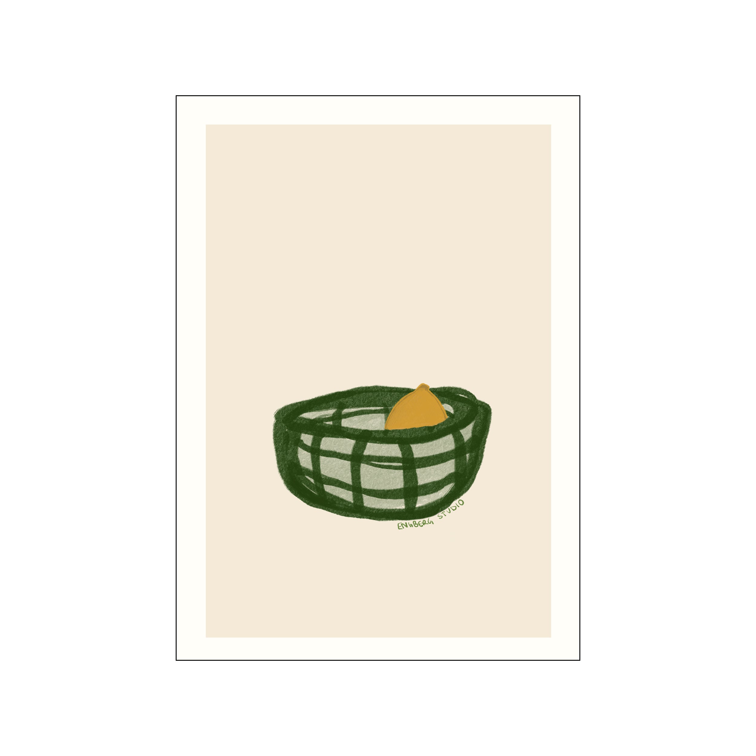 A lemon in a Basket