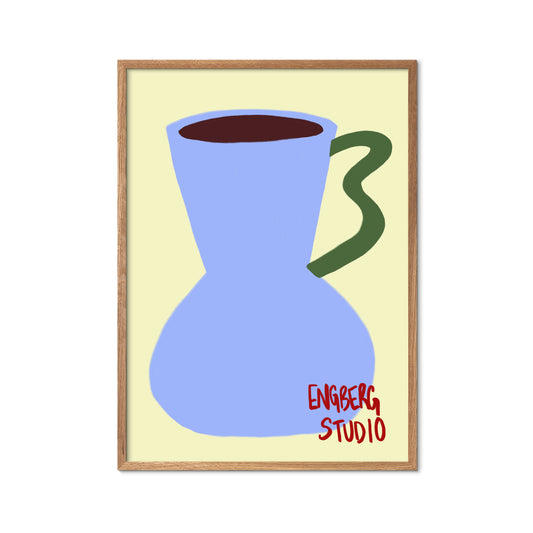 POP - Blue Yellow Vase
