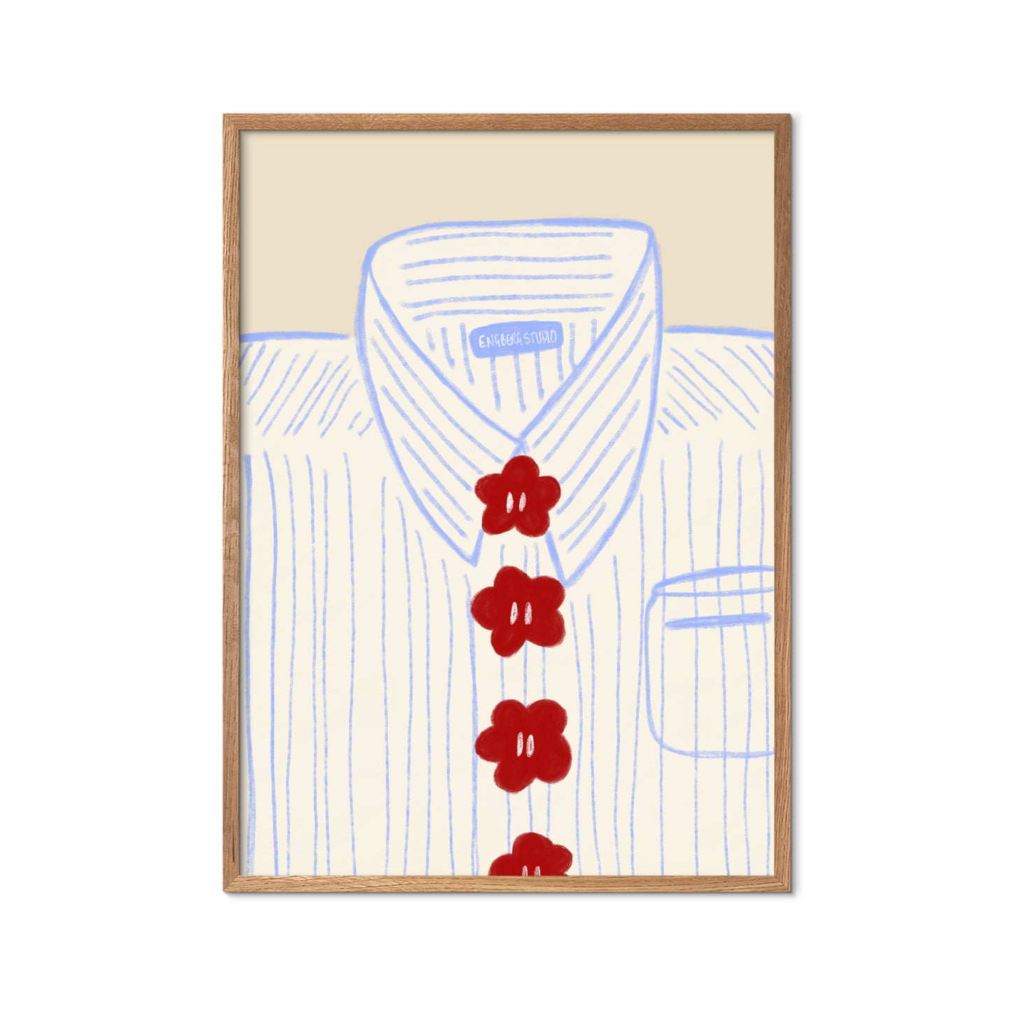 Flower Button-Up