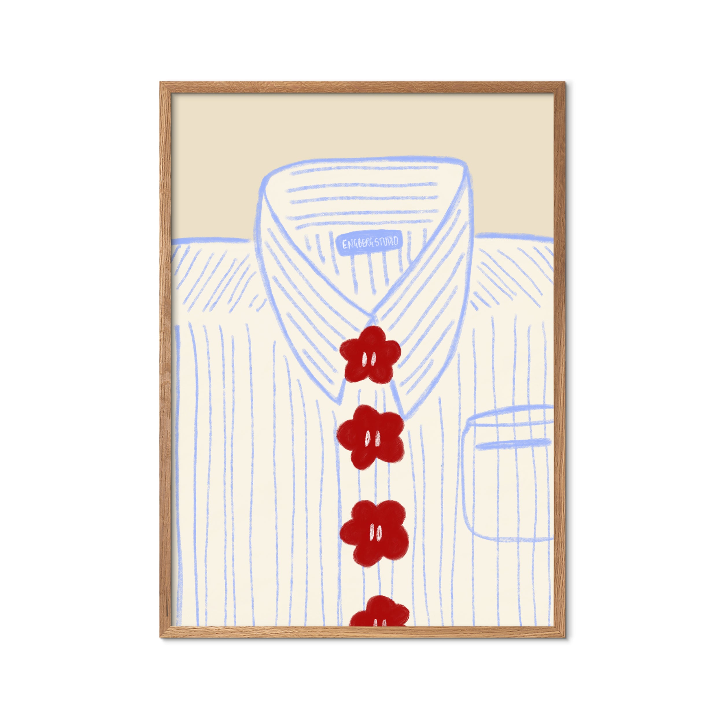 Flower Button-Up