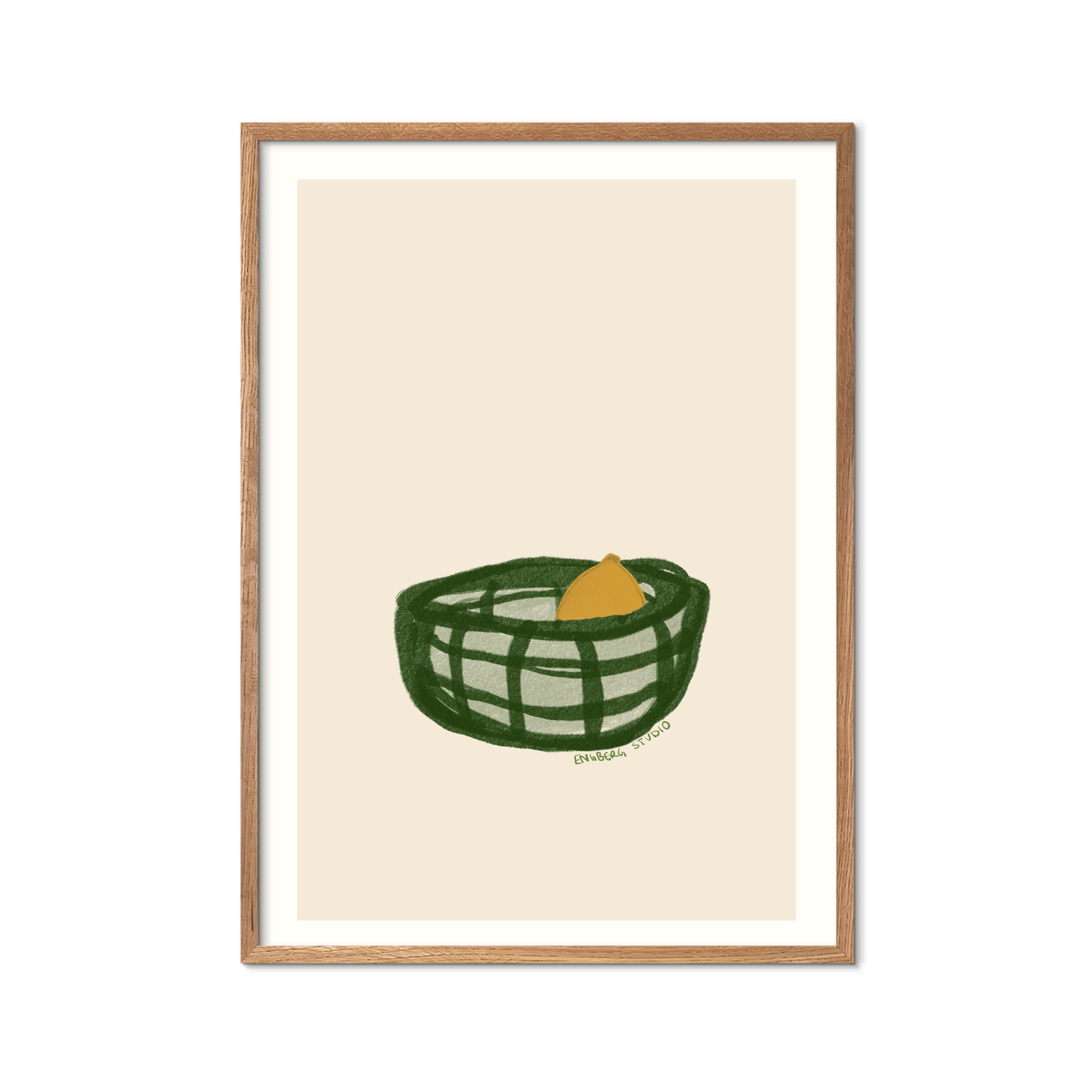 A lemon in a Basket