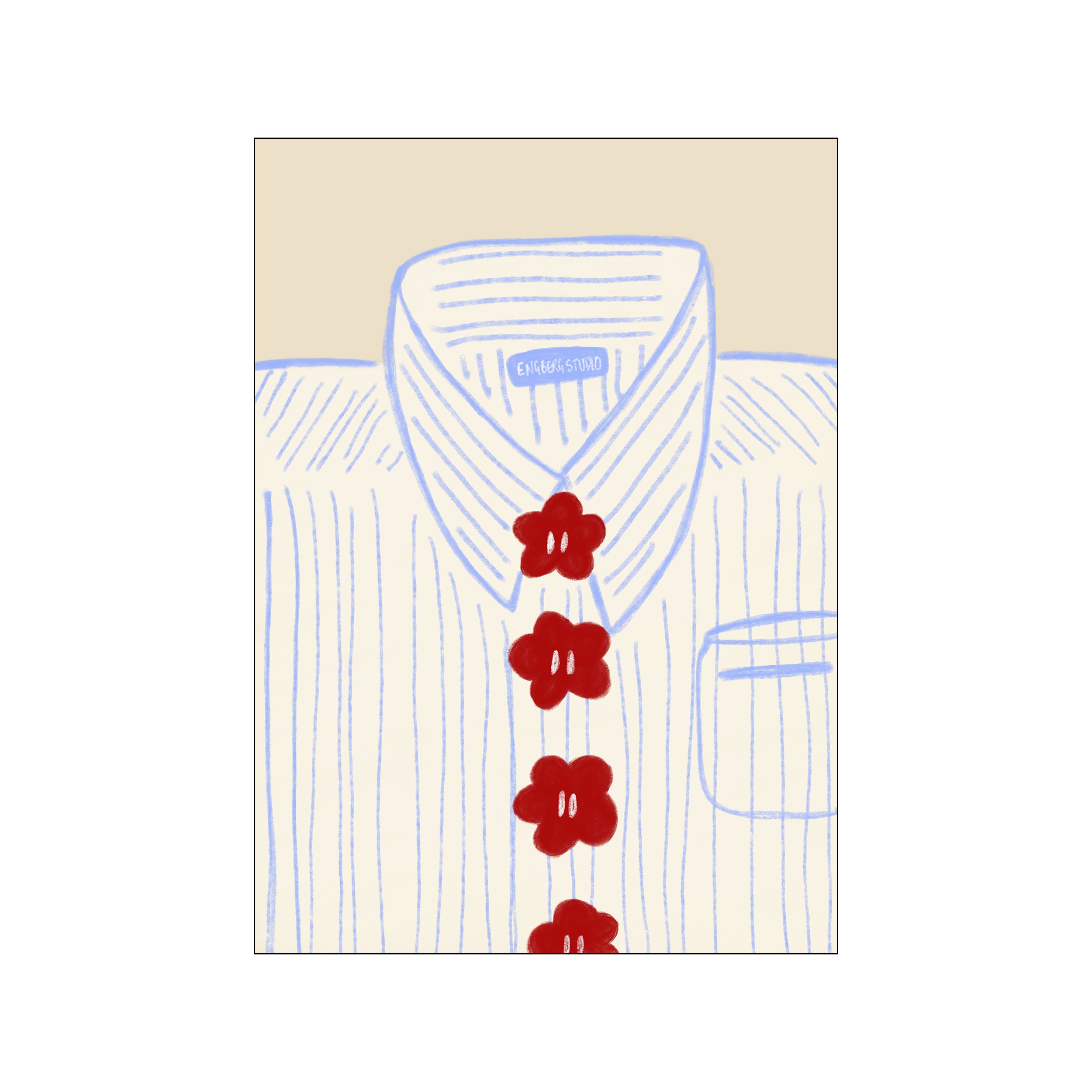 Flower Button-Up