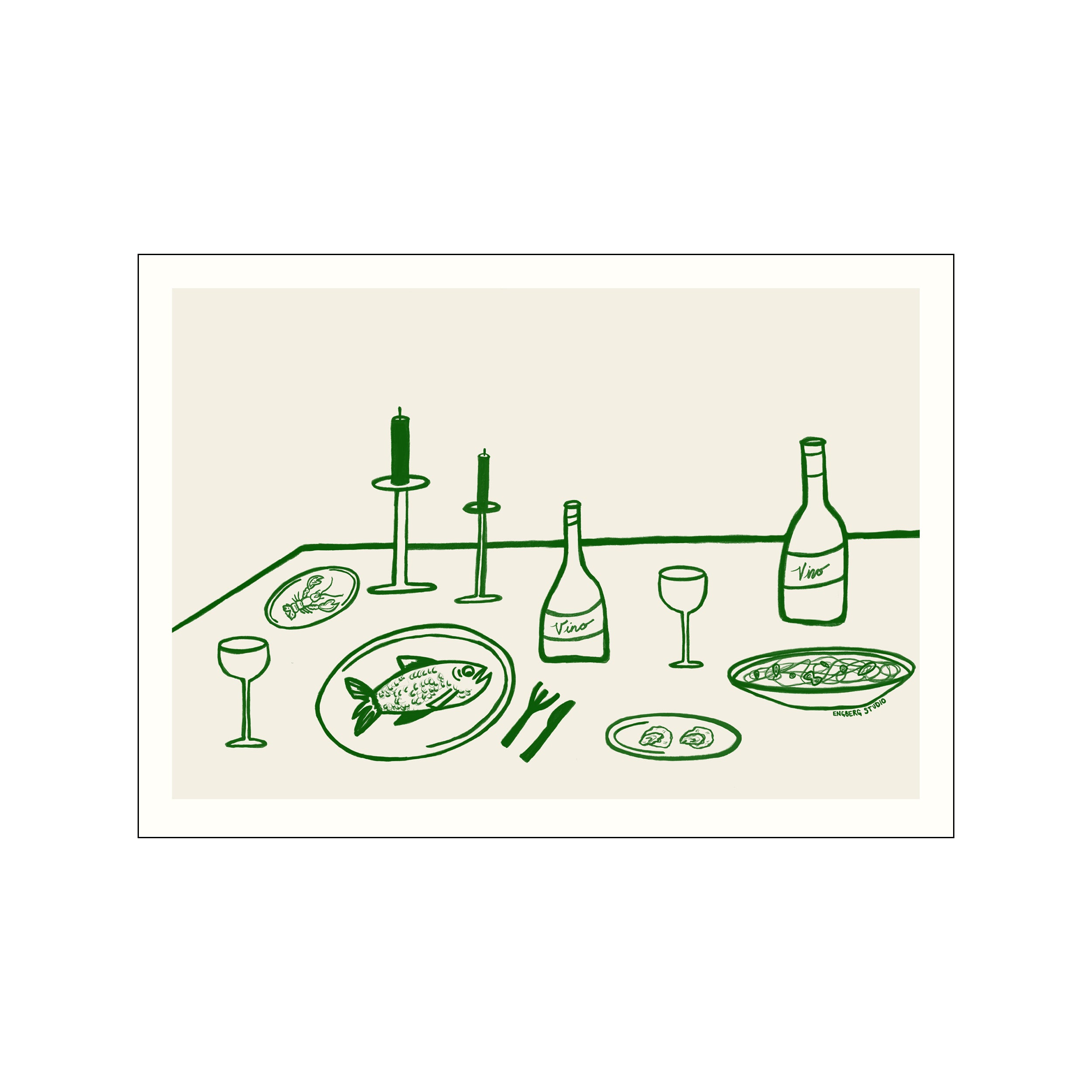 Seafood by Candlelight