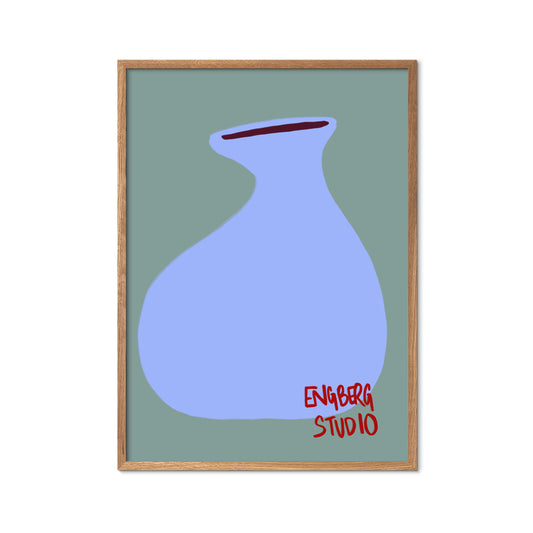 POP - Blue Teal Vase